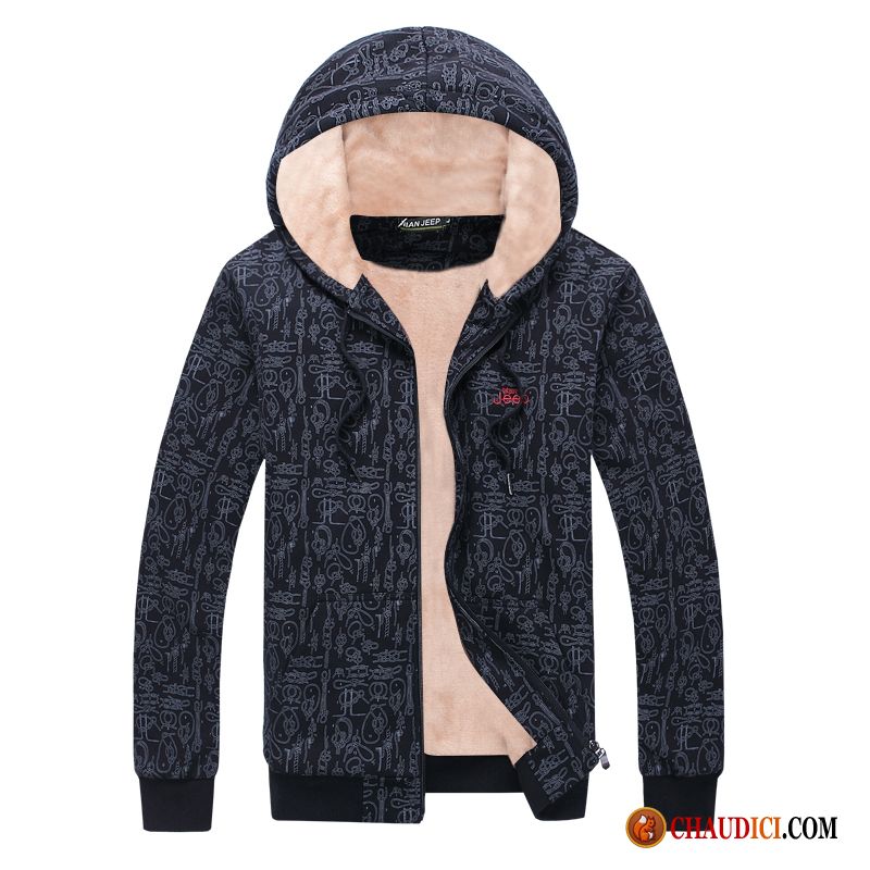 Sweat À Capuche Homme Grand Col Cardigan Capuche Hoodies Printemps Sport En Ligne