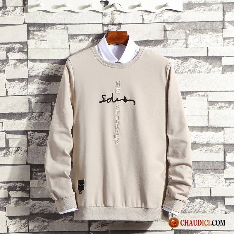 Sweat À Capuche Homme Promo Pensée Printemps Col Rond Simple Beau Une Veste