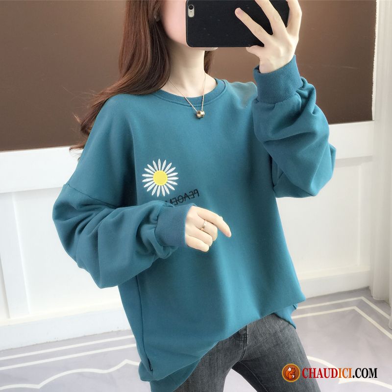 Sweat À Capuche Vert Femme Une Veste Printemps Tendance Femme Hoodies Pas Cher