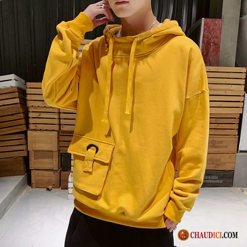 Sweat À Capuche Vert Homme Une Veste Longues Baggy Tendance Capuche Soldes