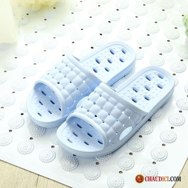 Tongs Hiver Femme Salle De Bains Dame Été Tongs Chaussons Intérieur