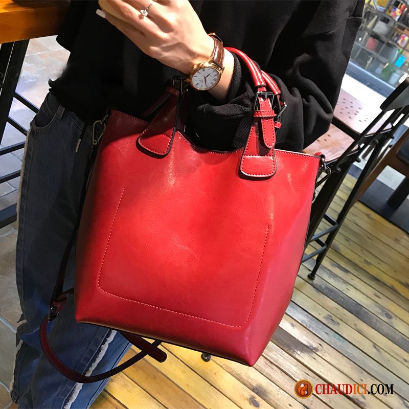 Tous Sac A Main Azur Cuir De Boef Cuir Véritable Printemps Grand Paquet Femme