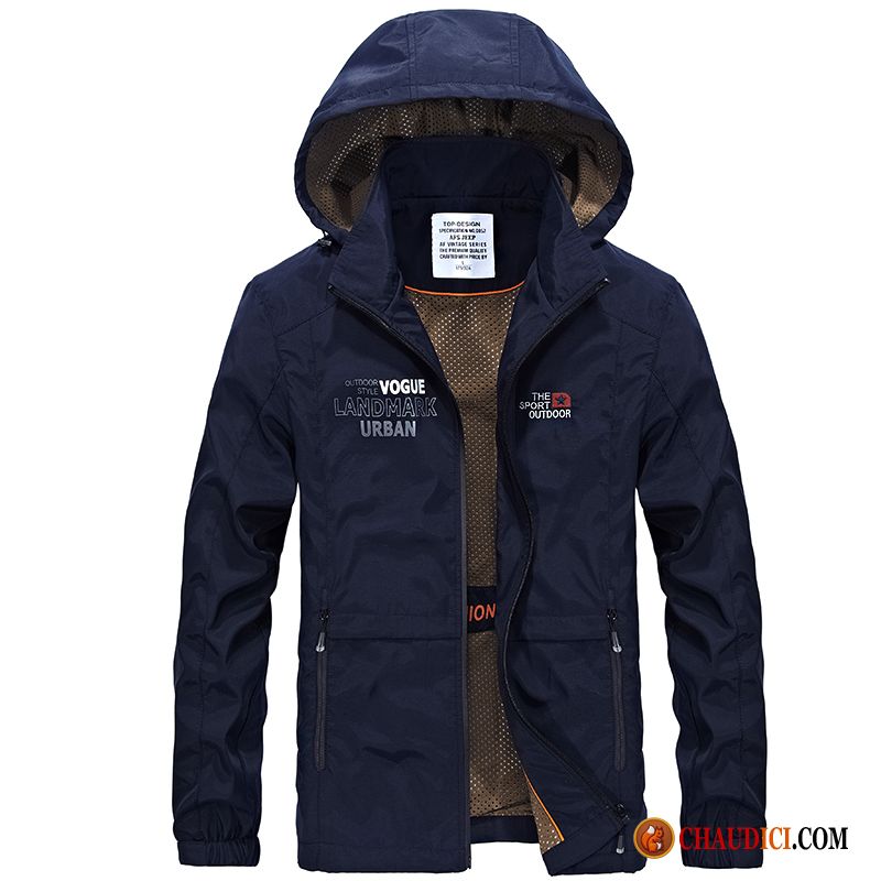 Vente Blouson Cuir Homme Mince Veste Cargo Homme Jeunesse