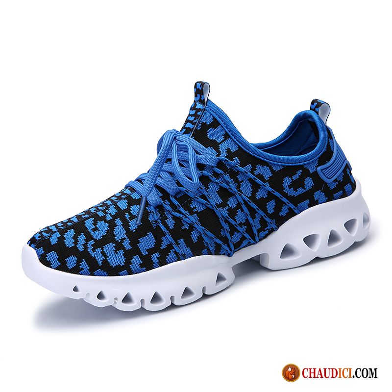 Vente De Chaussures De Running Sarcelle Toile Coussin D'air Chaussures De Skate Fantaisie Sport Pas Cher