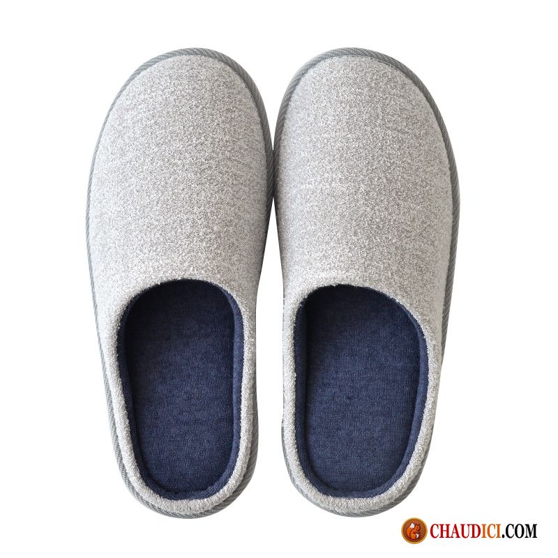 Vente En Ligne Pantoufles De Maison Hiver Fantaisie Tongs Chaussons Homme