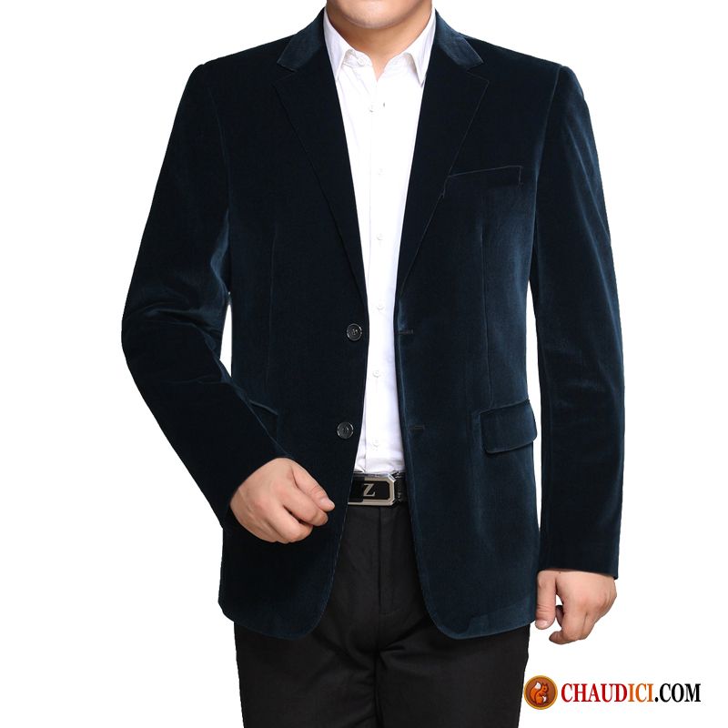 Veste De Blazer Pour Homme Printemps Blazer Décontractée Manteau De Travail Pas Cher