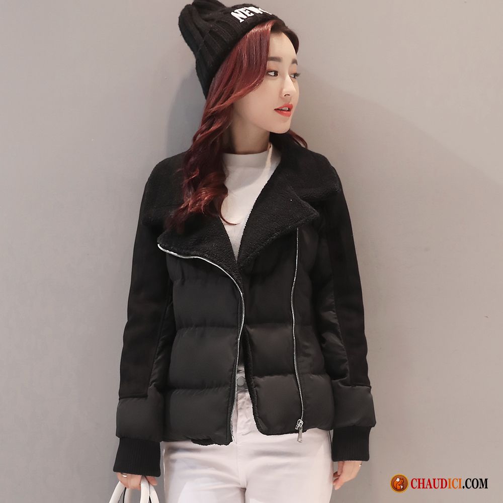 Veste Demi Saison Femme Rouge Femme Tendance Mince Vêtements Matelassé Manteau