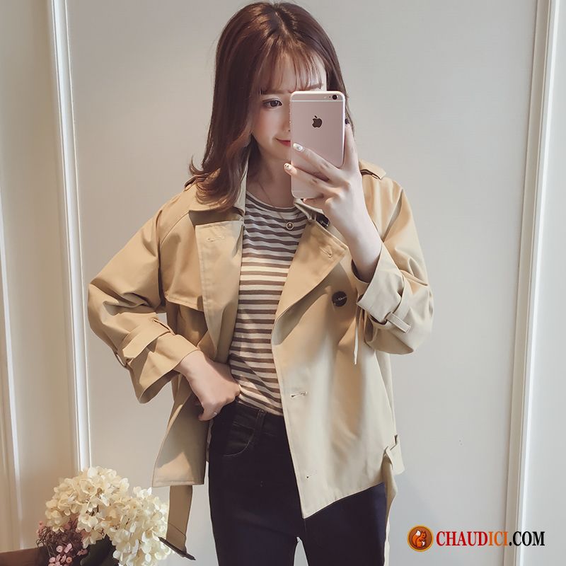 Veste Femme Chaude Tendance Manteau Baggy Femme Étudiant Pas Cher