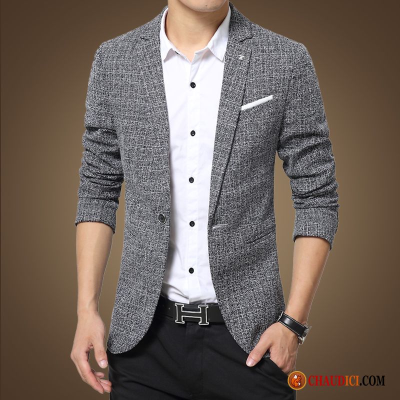 Veste Homme De Blazer Or Petit Costume Homme Slim Manteau Costume En Ligne