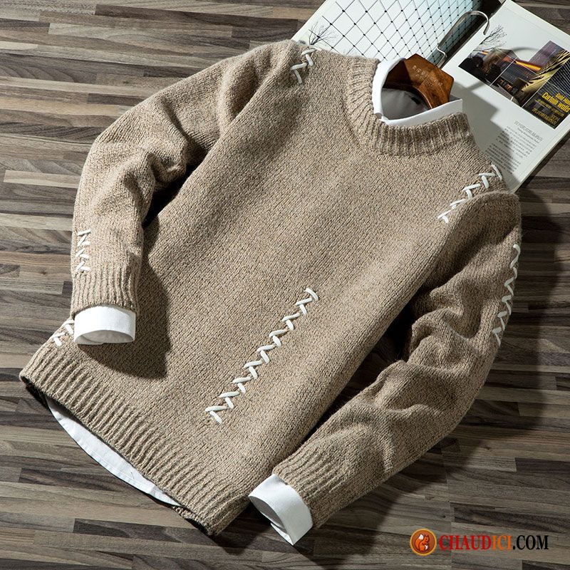 Veste Homme Fashion Pullovers Frais Pull Tendance Hiver Pas Cher