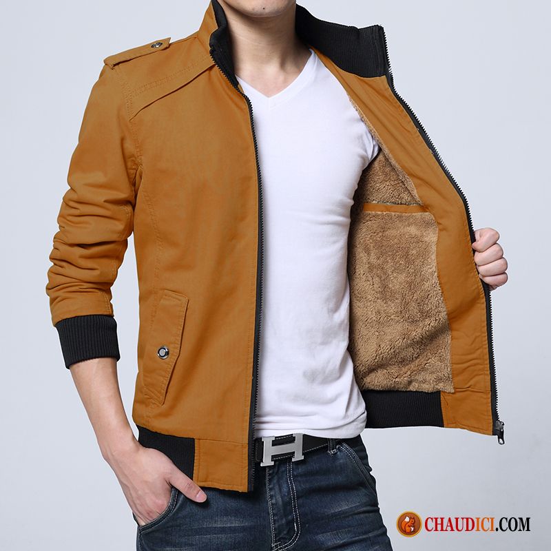 Veste Homme Sport Chic Veste Slim Jeunesse Manteau Légère Pas Cher