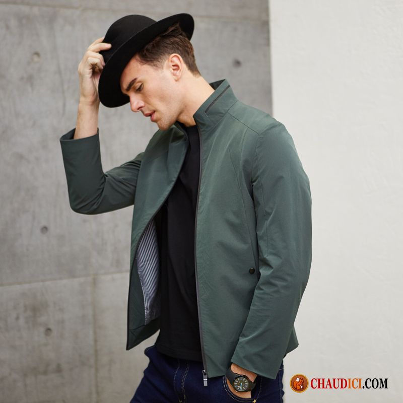 Veste Molleton Homme Décontractée Jeunesse L'automne Printemps Blouson