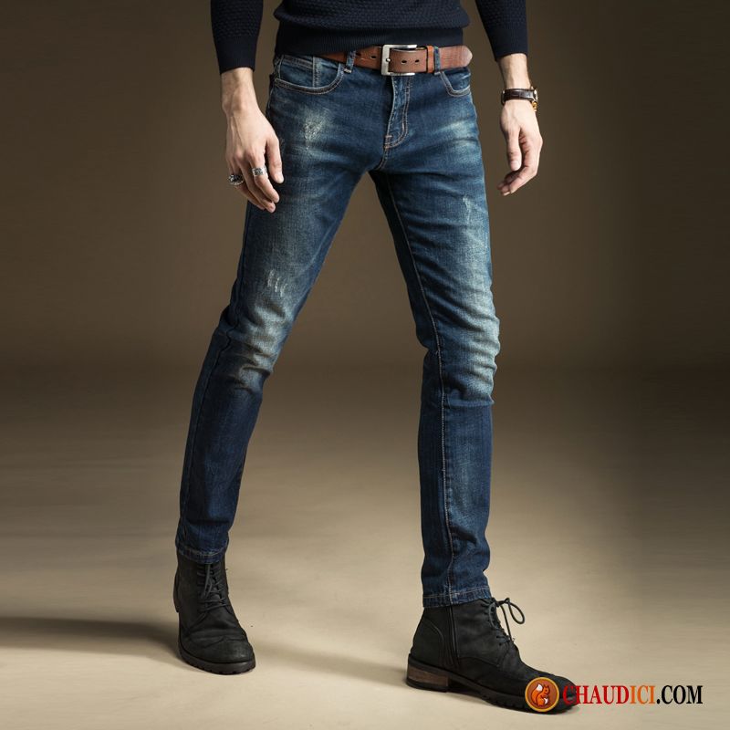 Vetement Homme Jeans Jeans Slim Extensible Pantalon Homme Pas Cher