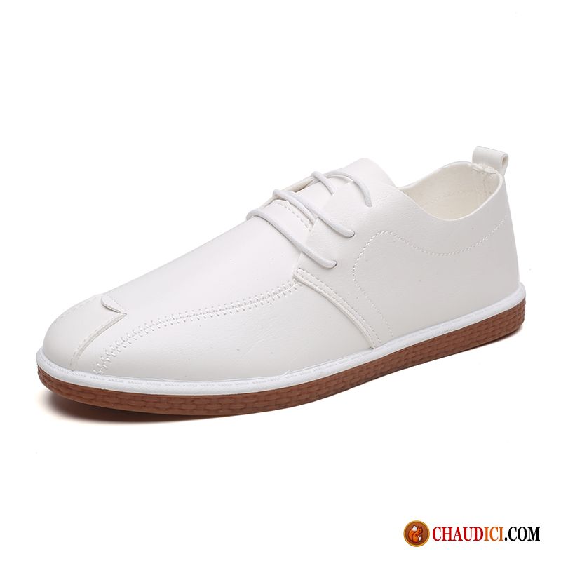 Achat Mocassin Homme Derbies Blanc Angleterre Homme Respirant Soldes