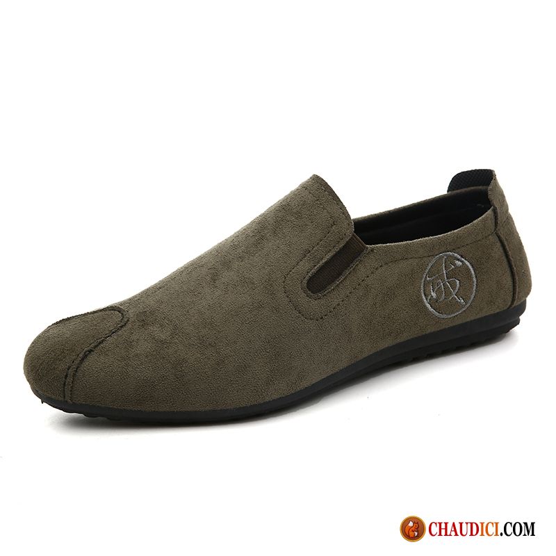 Acheter Chaussures Homme Flâneurs Derbies Homme Slip-on Tendance Pas Cher