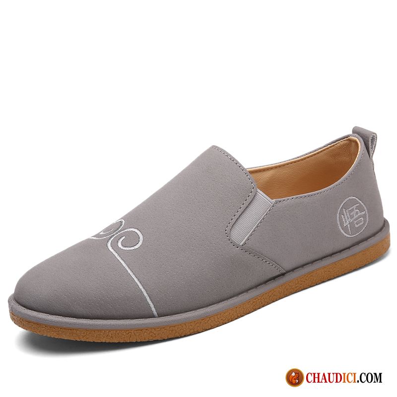 Basket Chaussure Homme Tomate Décontractée Chaussures De Conduite Tendance Style Chinois Slip-on France