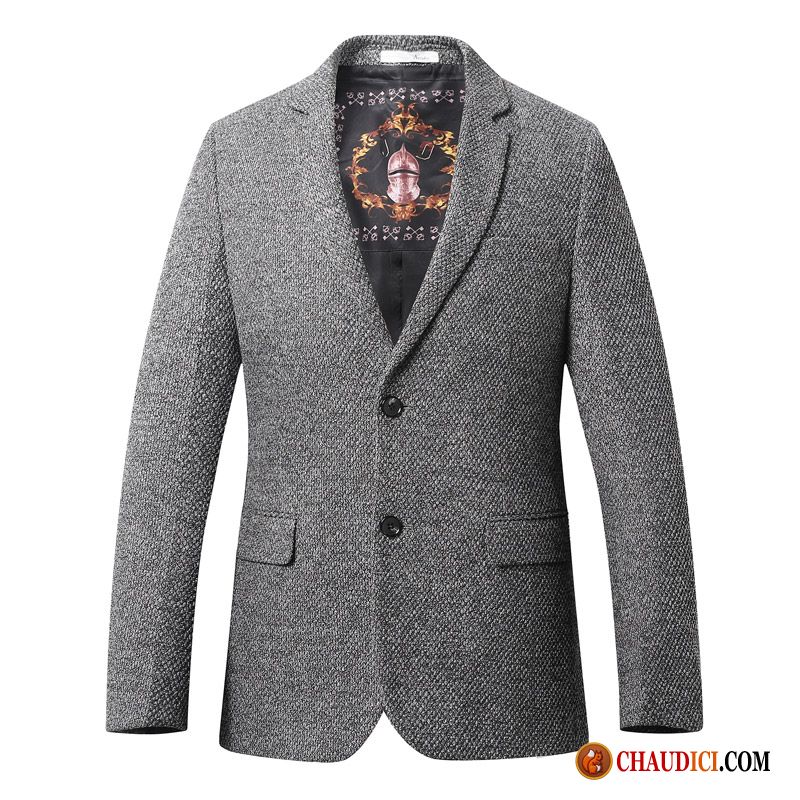 Blazer Cintré Pas Cher De Travail L'automne Costume Blazer Homme