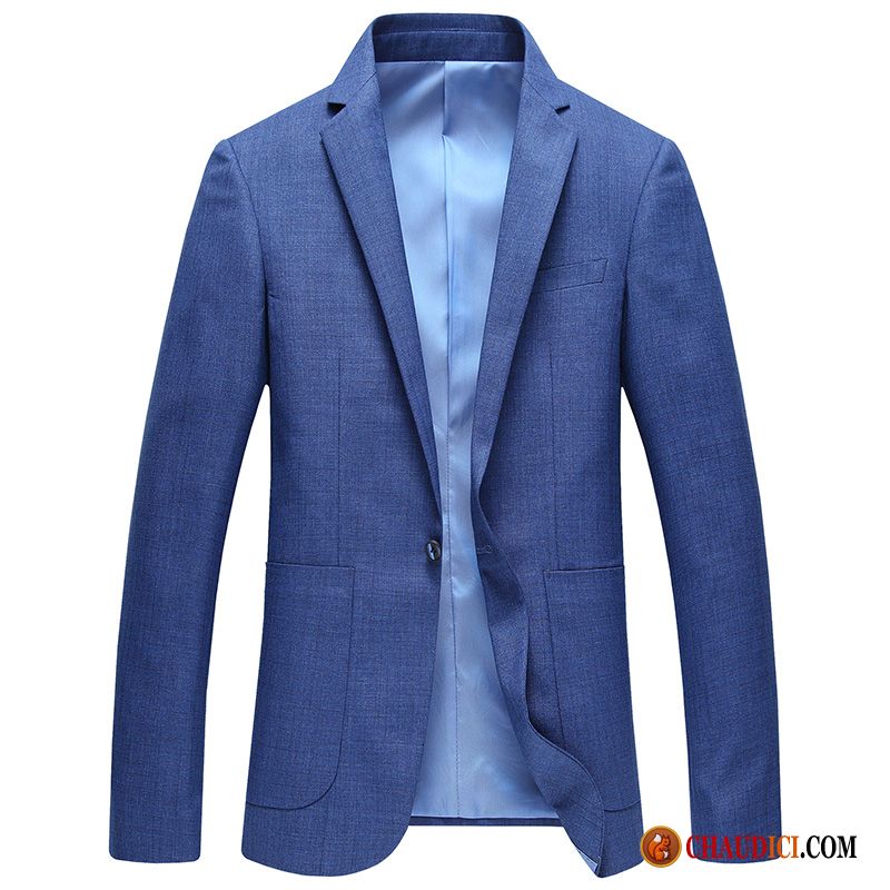 Blazer En Soldes Homme Gris Décontractée Manteau Homme Printemps Blazer Pas Cher