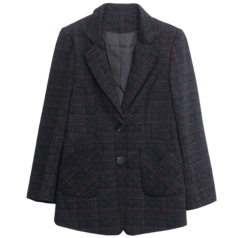 Blazer Mariage Bleu Nuit Veste De Costume Blazer Rouge Noir L'automne Pas Cher