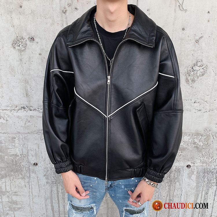 Blouson Fashion Homme Court Jeunesse Tendance Beau Vêtements De Baseball