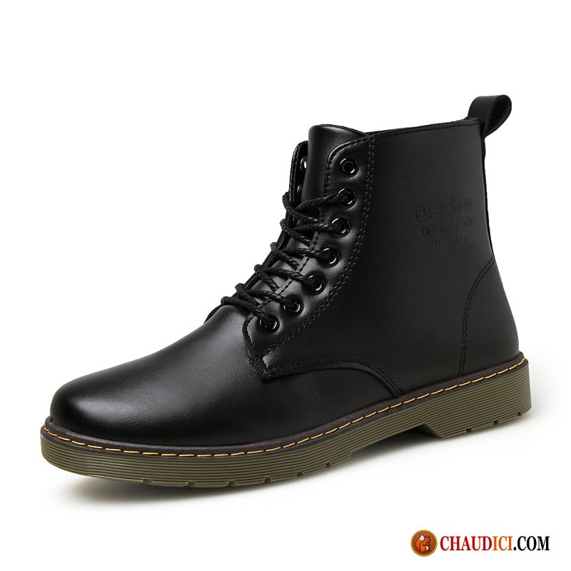 Bottes Homme Daim Bottes Martin Printemps Homme Tendance Hautes