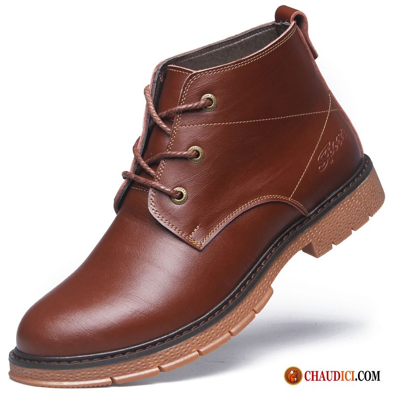 Bottines Daim Homme Respirant Marron Tous Les Assortis Angleterre Cuir Véritable