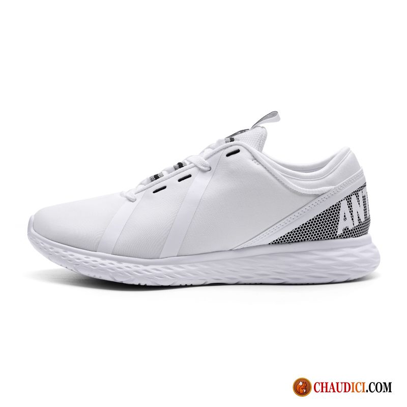 Chaussure De Running Noir Noir Printemps Sport Blanc Chaussures De Course Femme Pas Cher