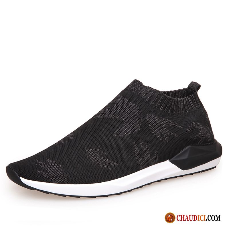 Chaussure Homme Classe Chaussures De Course Sport Homme Tissage En Vol Tendance