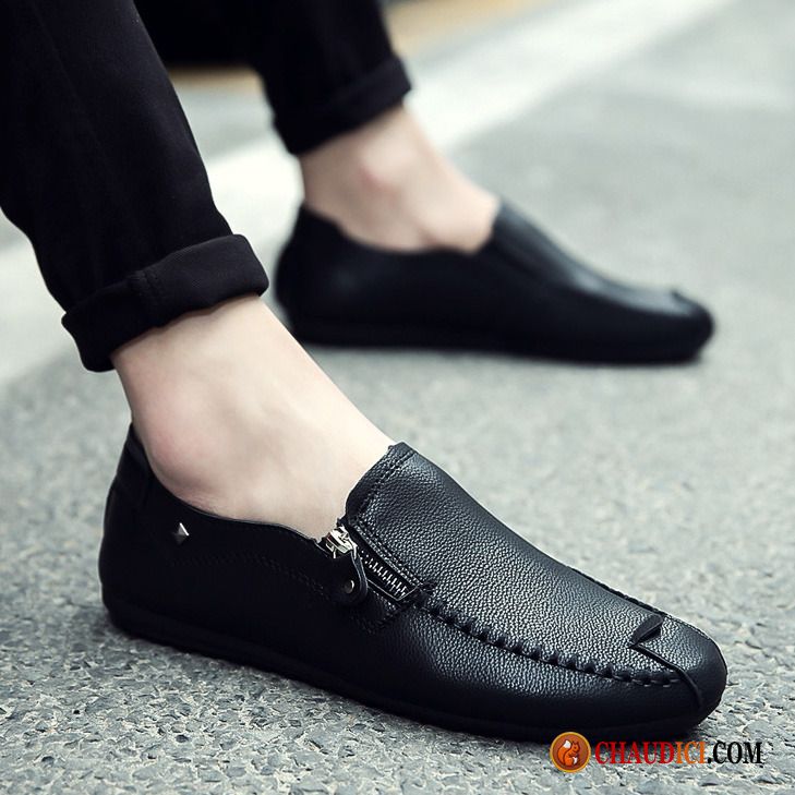 Chaussure Mocassin Homme Pas Cher Sarcelle Tous Les Assortis Slip-on Tendance Homme Derbies