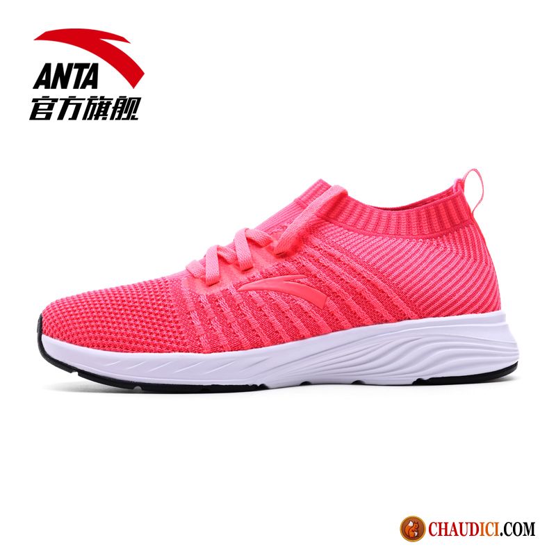 Chaussures Femme Running Chic Sport Tissage En Vol Porter Respirant Printemps Pas Cher