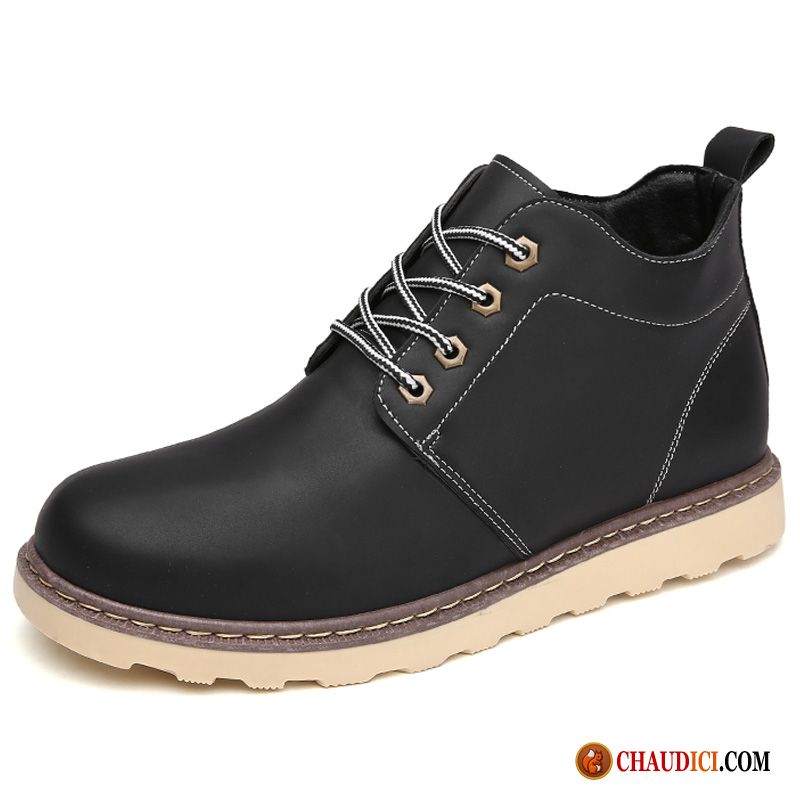 Chaussures Homme Bottines Blé Printemps Bottes Chaussures De Skate Chauds Tendance Pas Cher