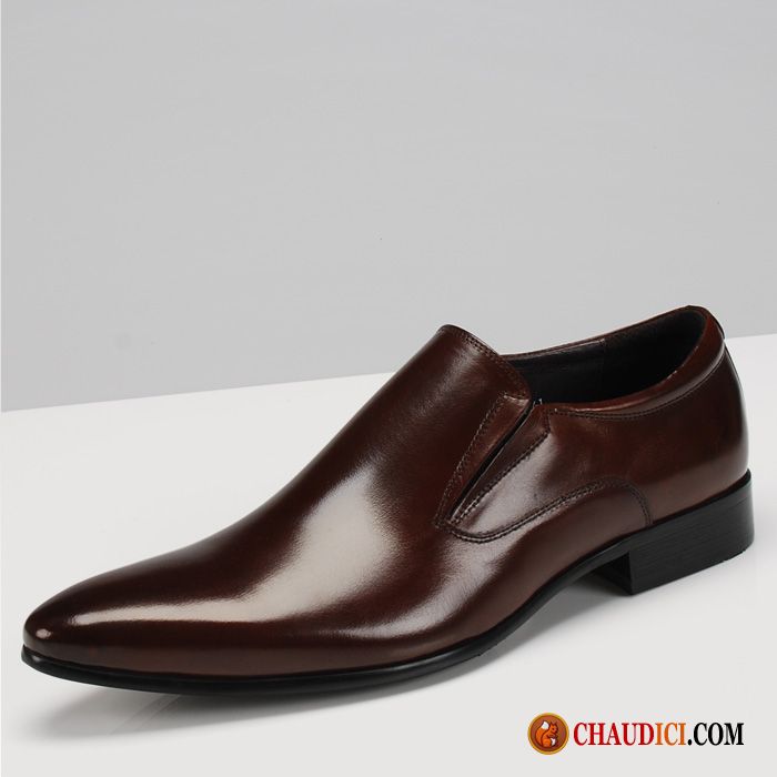 Chaussures Hommes Noires Talons Rubine Costume Formel Angleterre Mariée Printemps Entreprise Pas Cher