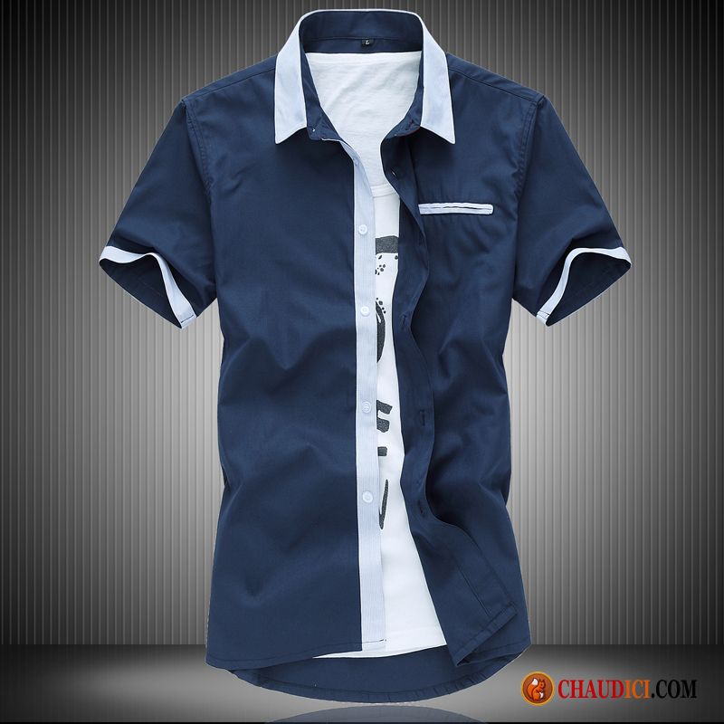 Chemise Jean Clair Homme Chemise Décontractée Baggy Homme Légère