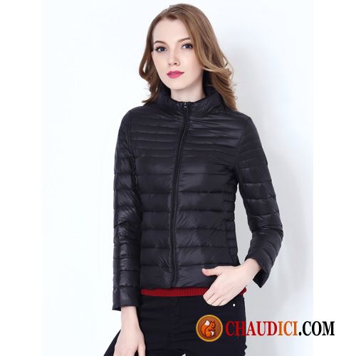 Doudoune Longue Capuche Fourrure Bisque Printemps Lumière Manteau Court Doudoune