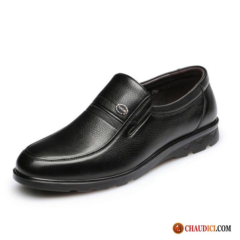 Entretien Chaussure Cuir Seashell Derbies Bout Rond Entreprise Cuir Véritable Homme Soldes