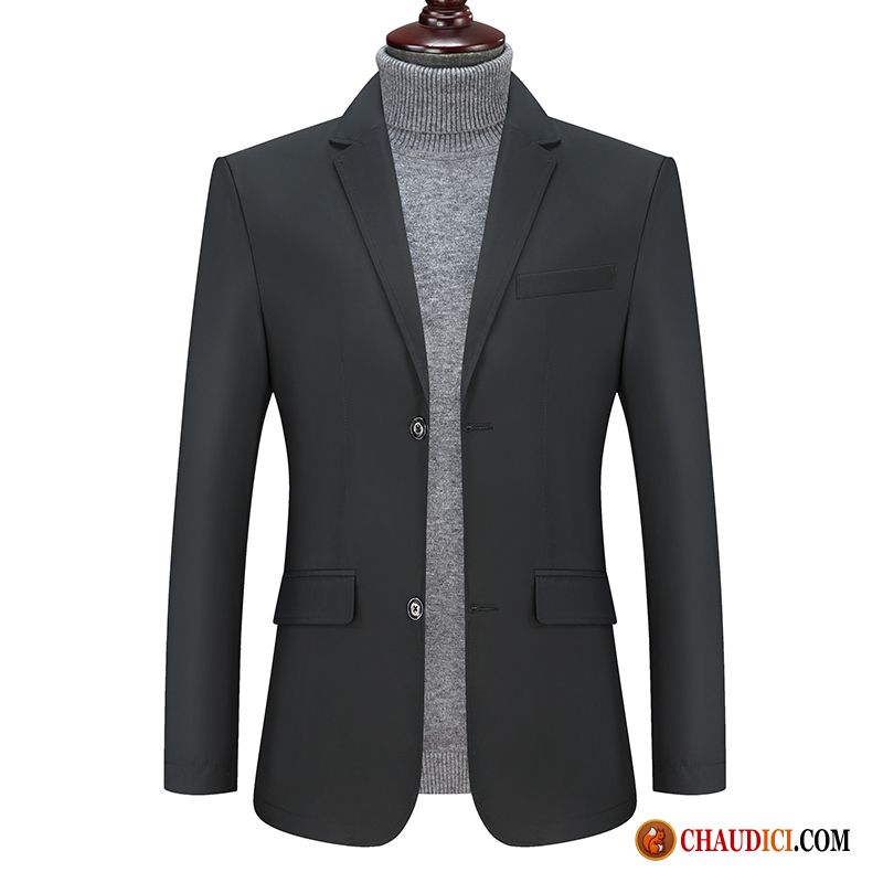 Gilet De Blazer Homme Grande Taille Sarcelle Une Veste Décontractée Gras Manteau Homme Pas Cher