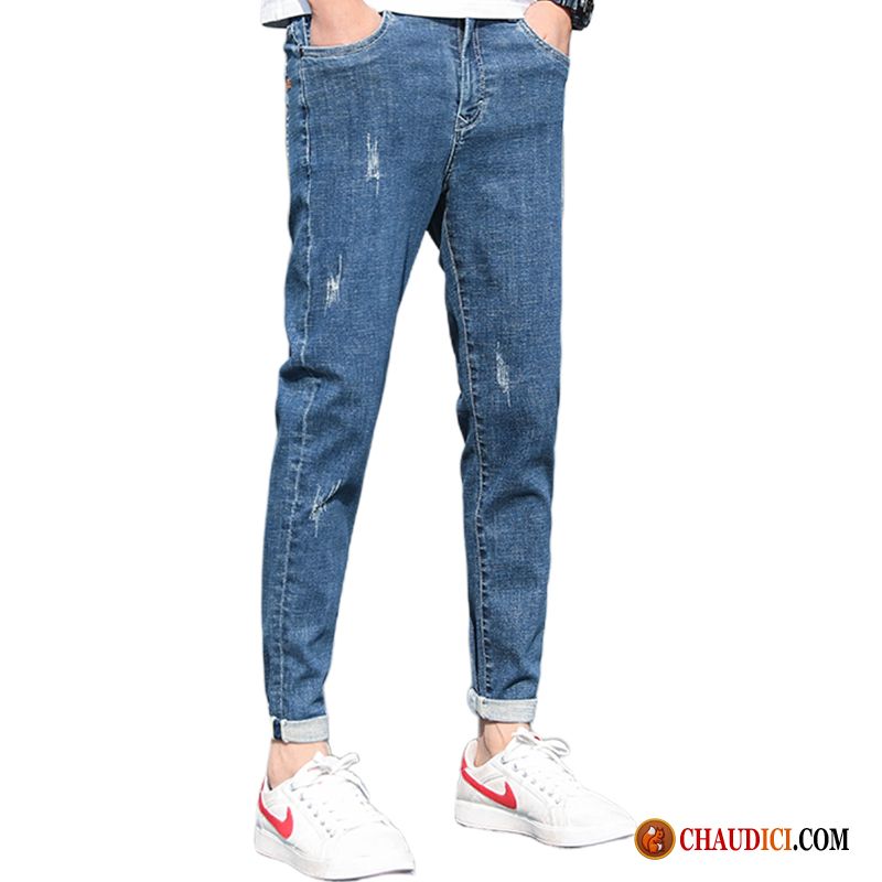 Jean Marque Pas Cher Lilas Pantalon Tendance Printemps Homme Jeans