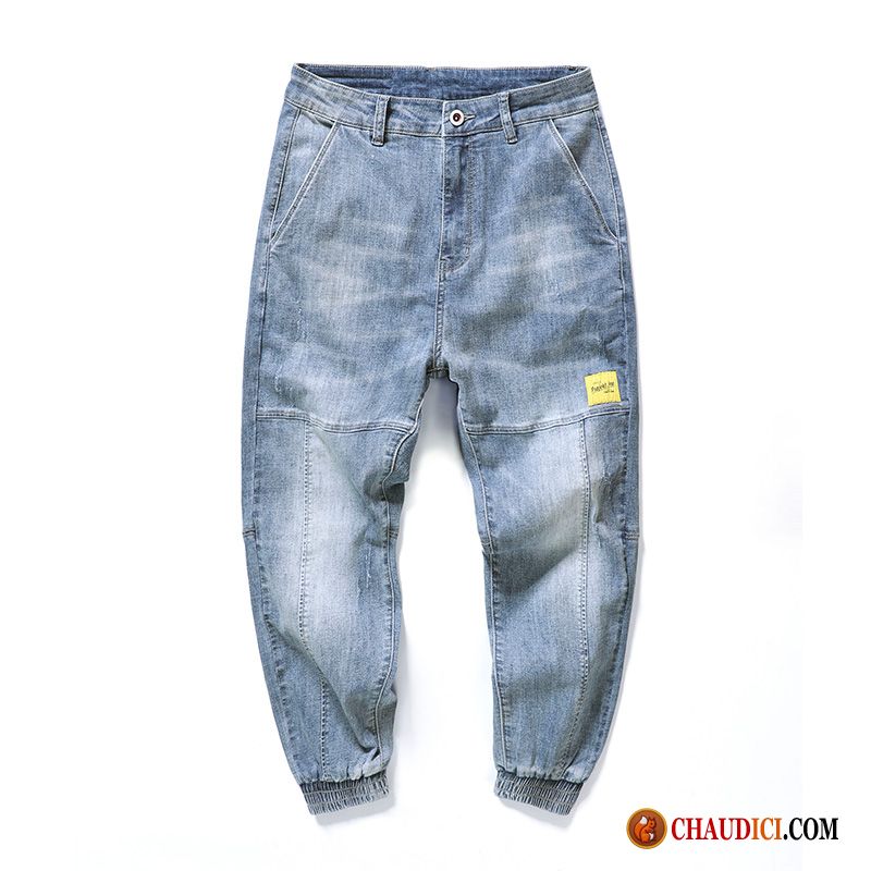 Jean Slim Homme Pas Cher Décontractée Baggy Homme Printemps Cargo En Vente