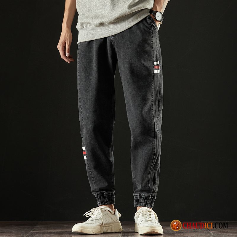 Jean Stretch Homme Pas Cher Décontractée Baggy Pantalon Jeans Tendance