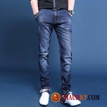 Jean Tendance Homme Pas Cher Maigre Mode Homme Tendance Printemps