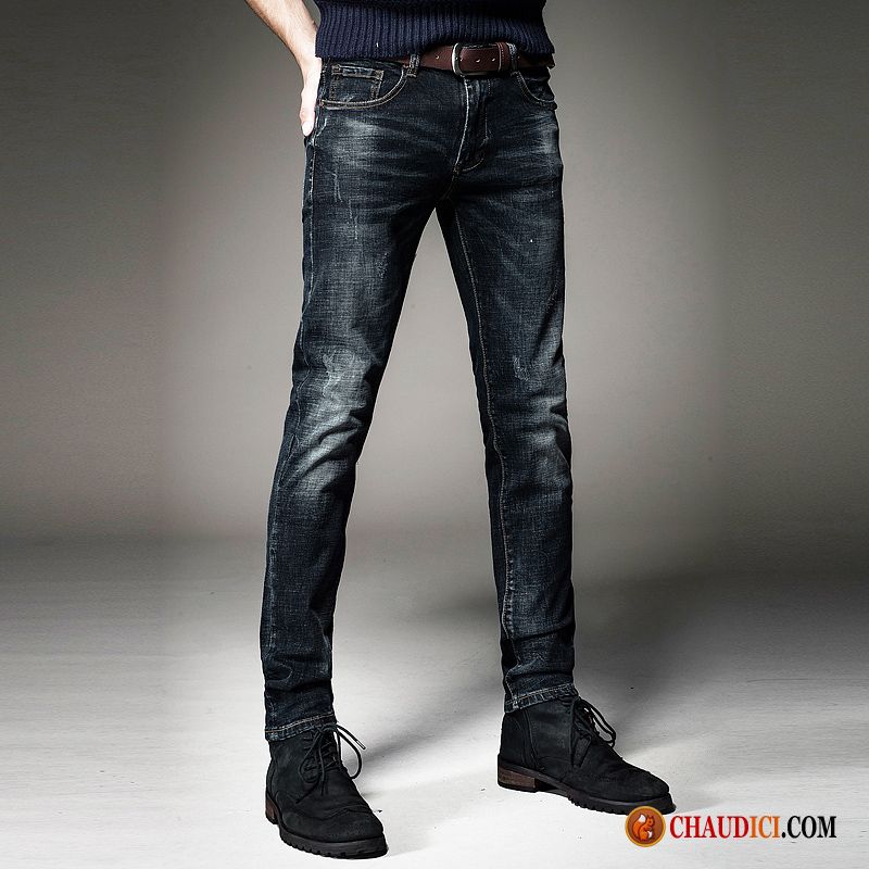 Jeans Marque Pas Cher Homme Printemps Jeans Slim Jambe Droite Homme France