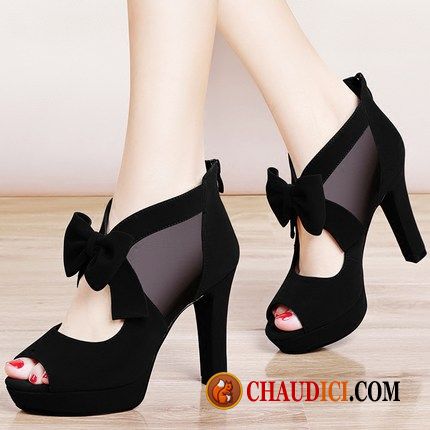 Les Chaussures Sandales Femme Été Sandales Sexy Femme Peep-orteil