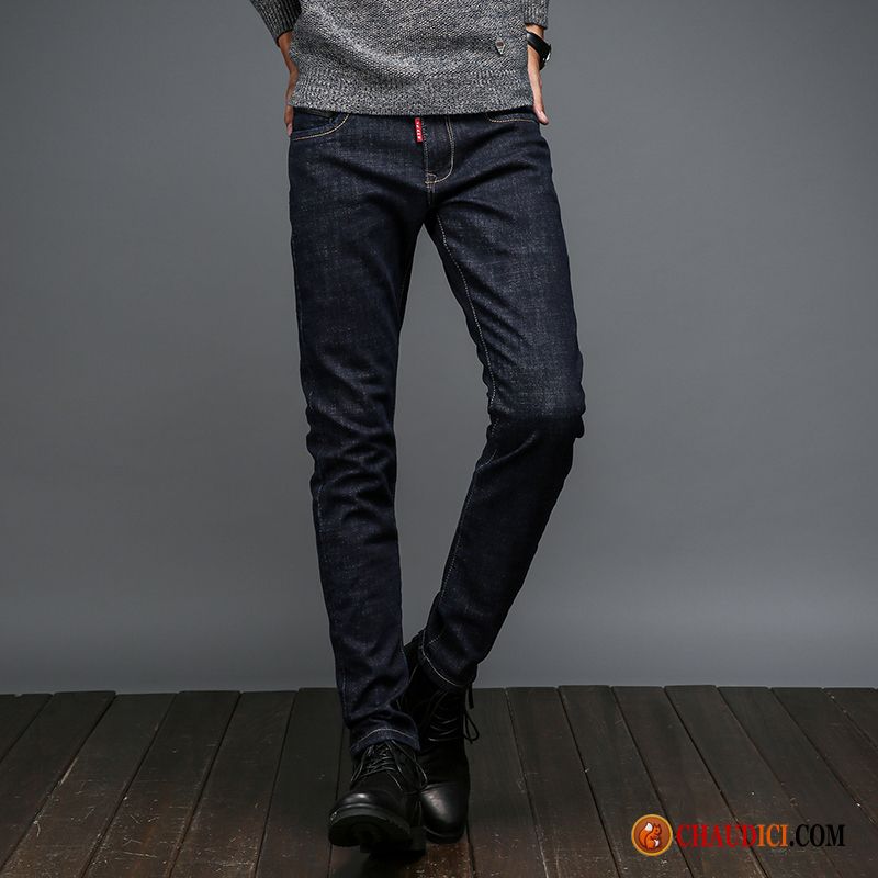 Les Meilleurs Jeans Homme Jambe Droite Delavé Tendance Été Homme