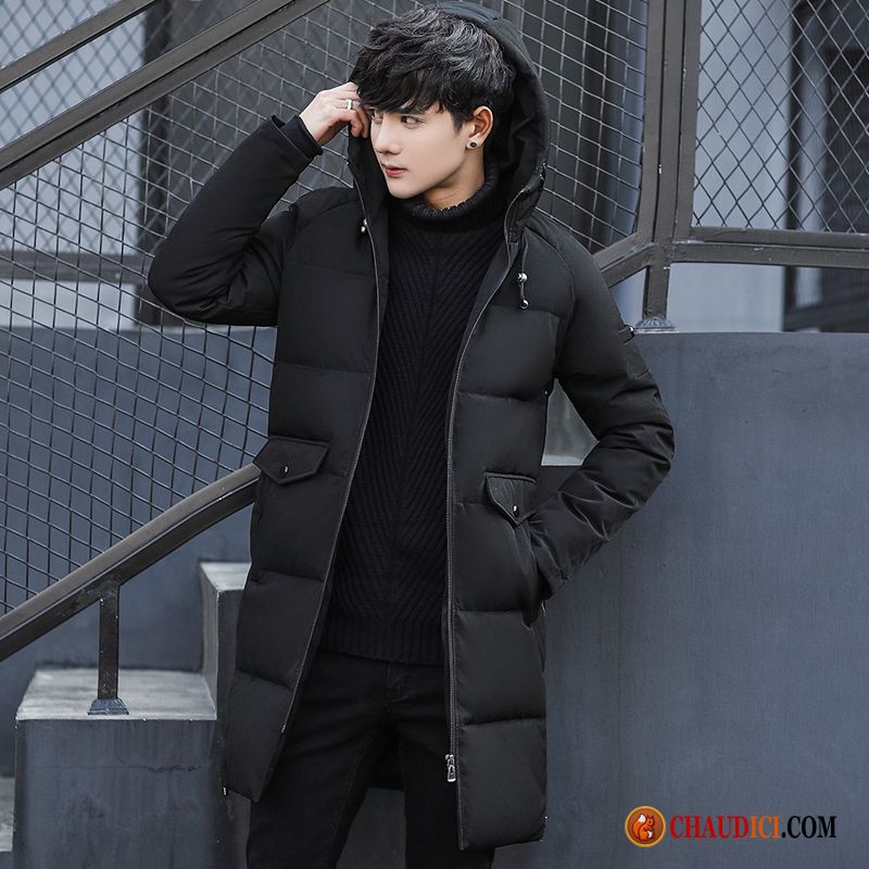 Manteau Doudoune Homme Pas Cher Longue Épaissir Hiver Doudoune Tendance