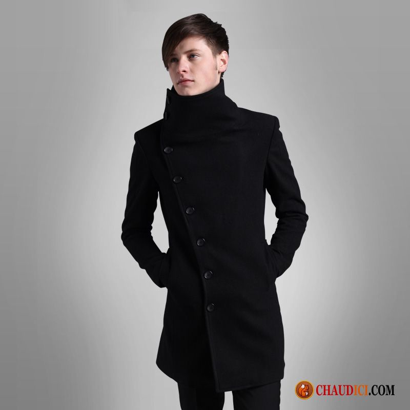 Manteau Homme Hiver Slim Manteau L'automne Longue Hiver Pas Cher