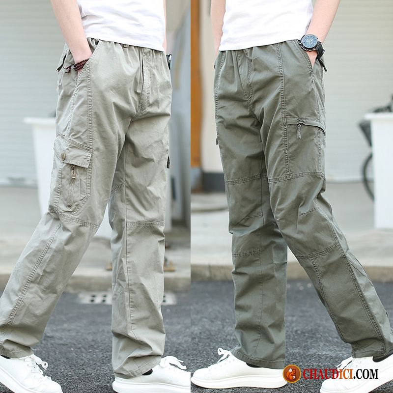 Marque De Pantalon Homme Homme Cargo Légère Grande Taille Été