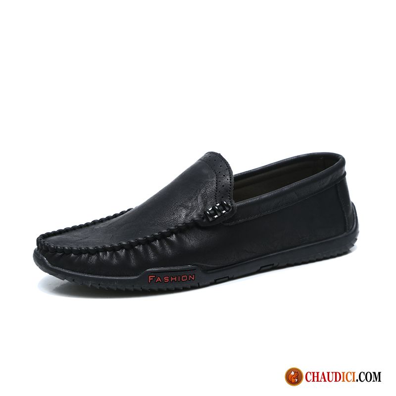 Mocassin De Marque Homme Sarcelle Chaussures De Conduite Derbies Tendance Noir Décontractée