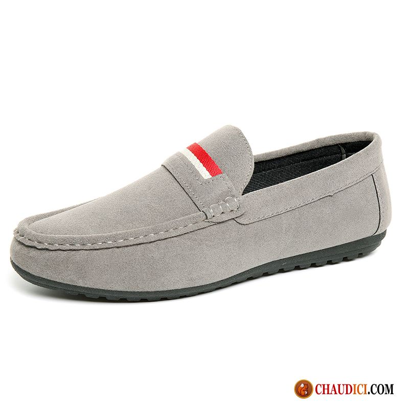 Mocassin Homme Cuir Souple Homme Flâneurs Tendance Décontractée Printemps Pas Cher