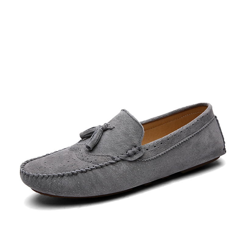 Mocassin Marron Homme Slip-on Homme Décontractée Flâneurs Mode En Vente