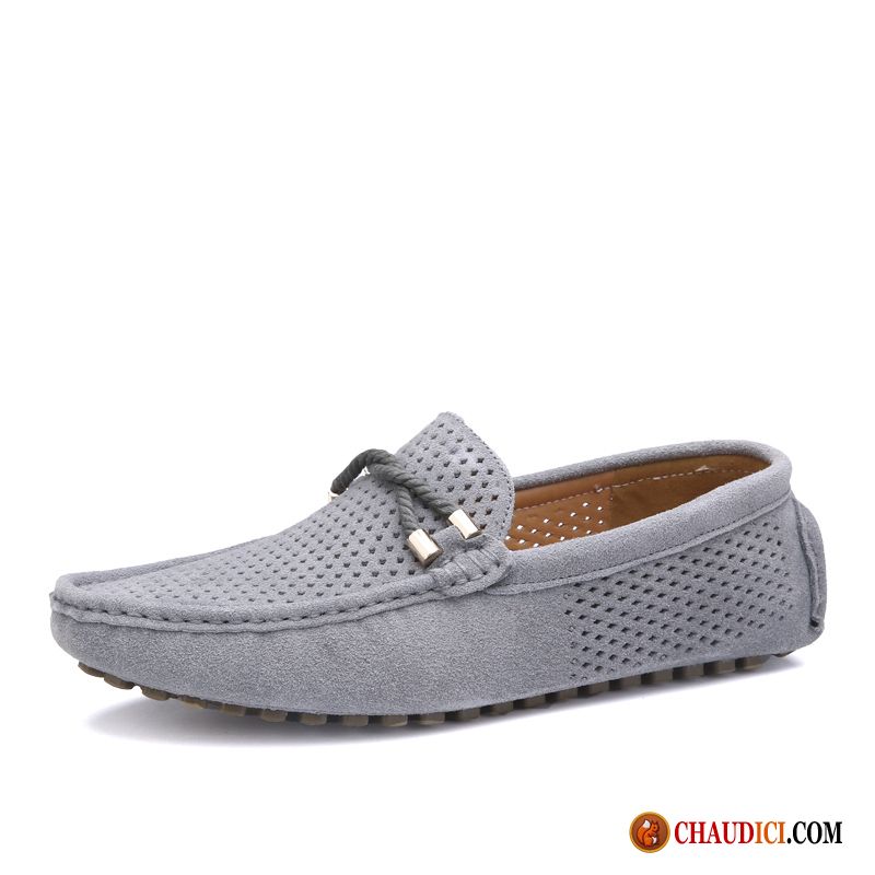 Mocassin Souple Homme Flâneurs Confortable Tendance Homme Mode Pas Cher